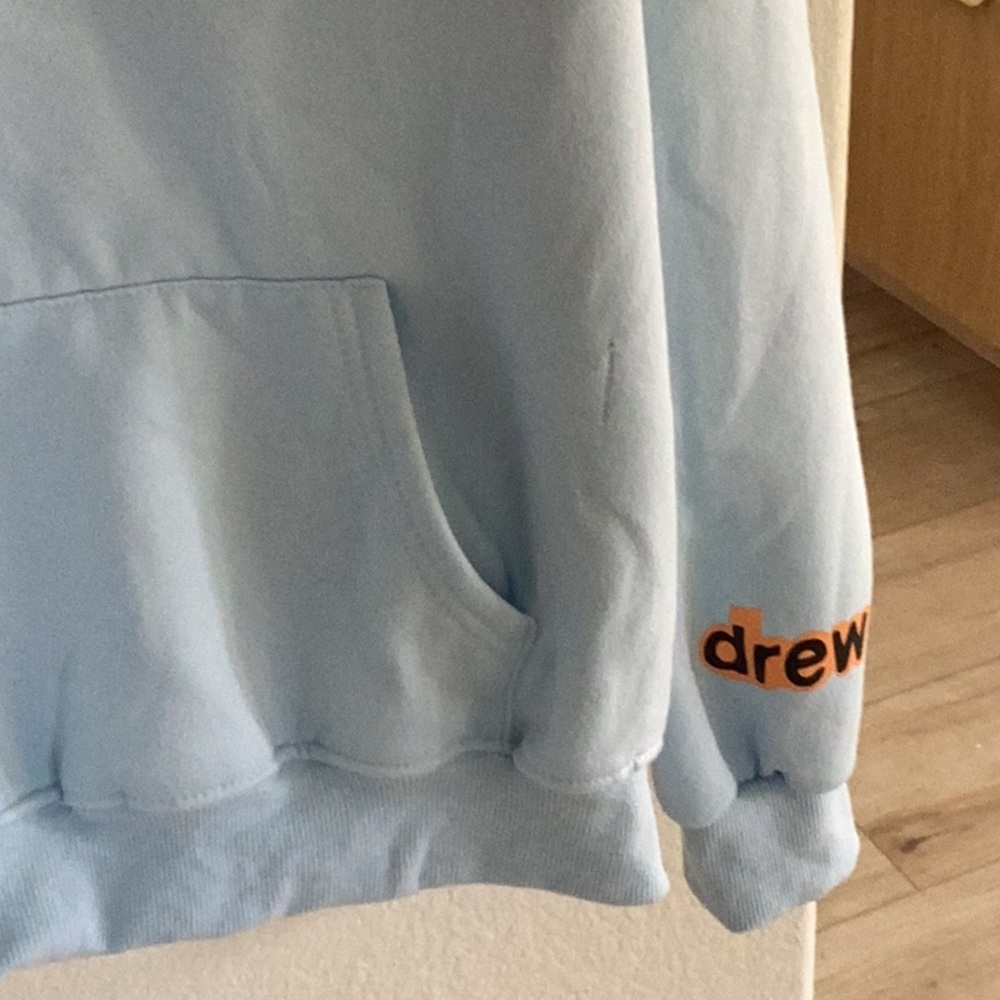 Drew House mascot oversized hoodie
pacific blue, size XL, NWT removed has Flaw - Picture 15 of 15
